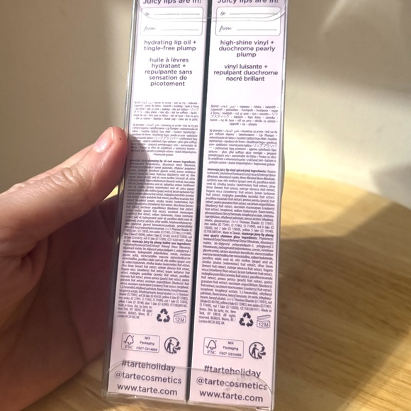 Tarte Best of maracuja juicy lips set NWT - Picture 5 of 8